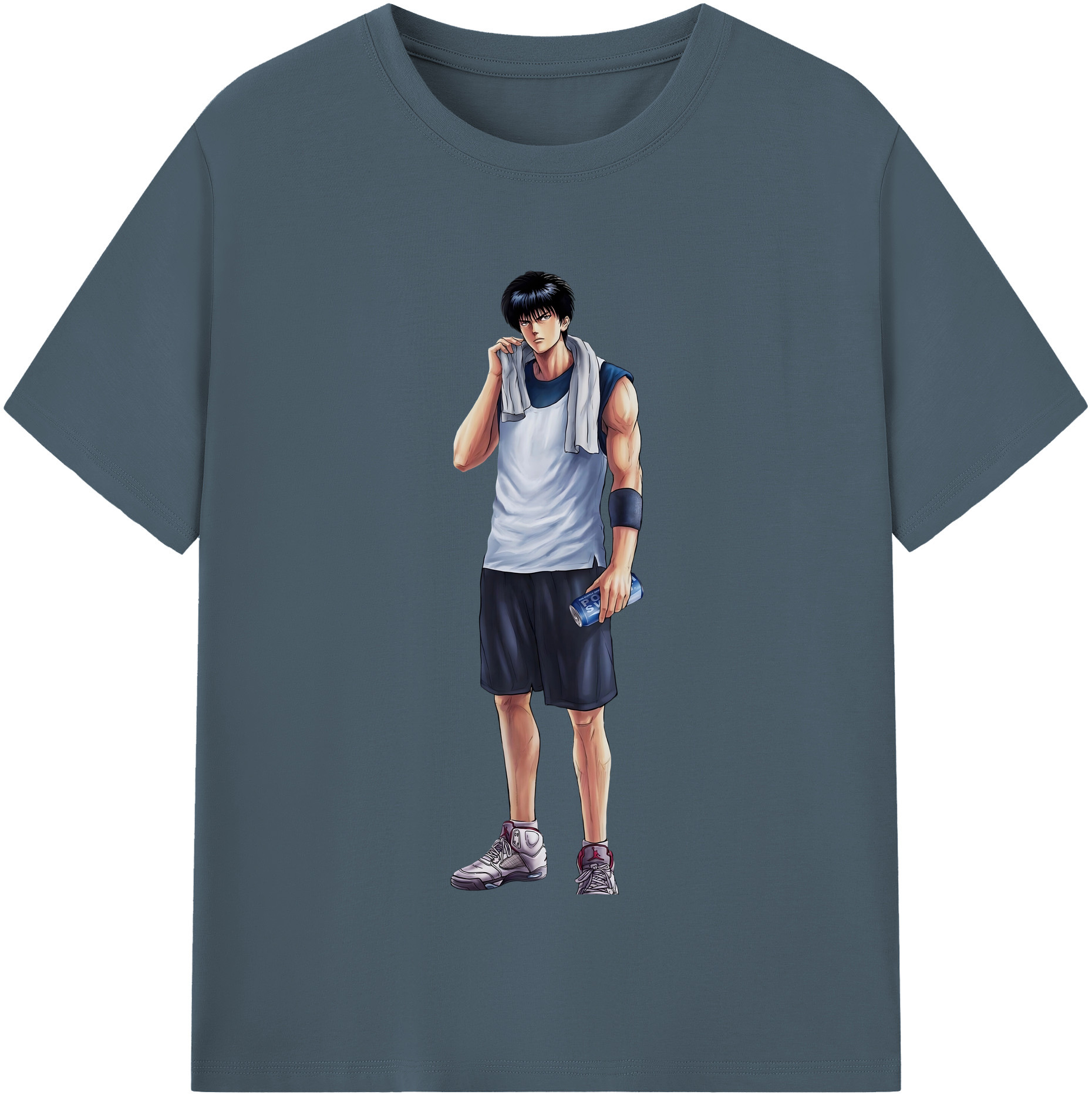 （画像用） SLAM DUNK／スラムダンク 綿100％半袖Tシャツ（フロントプリント）